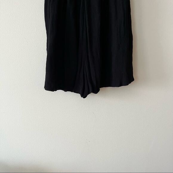 Urban Outfitters Marissa Black Gauzy Embroidered Romper - Picture 5 of 7